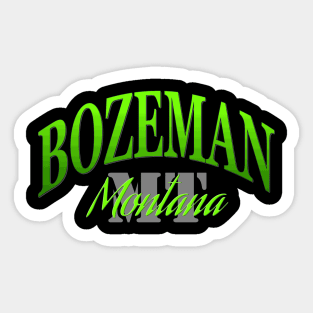 City Pride: Bozeman, Montana Sticker